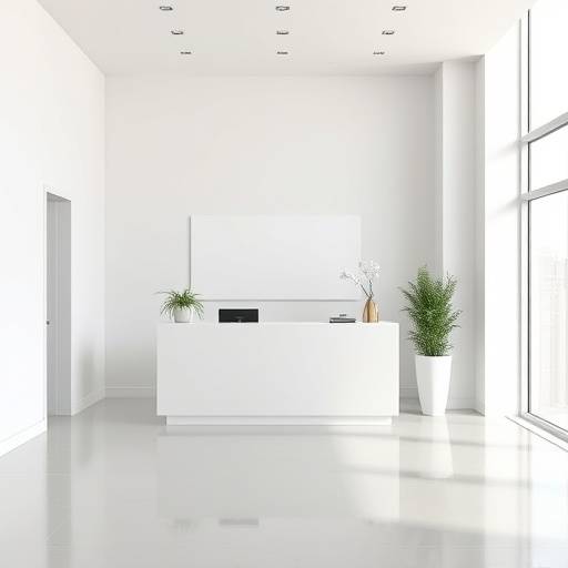 Interior view of the studio reception area